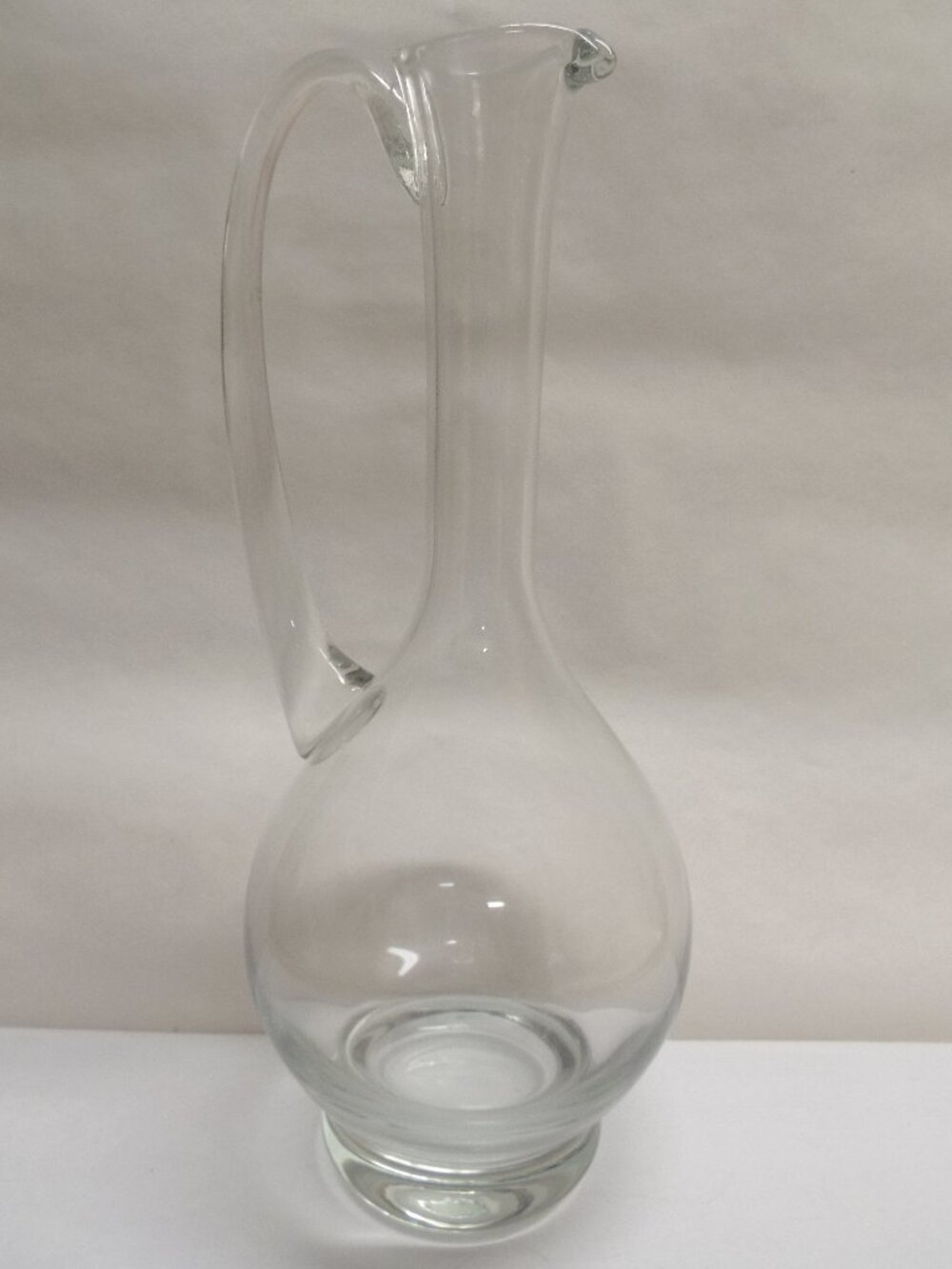 VINTAGE Clear Glass Decanter, Missing Stopper - NO Chips/Cracks, could be a vase
